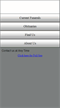 Mobile Screenshot of mahonefuneral.ca